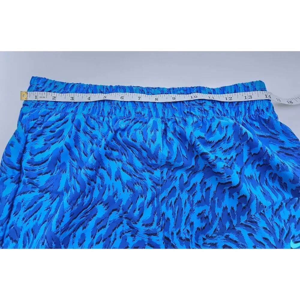 Nike One Girl's Size XL Loose Fit Blue Athletic Shorts